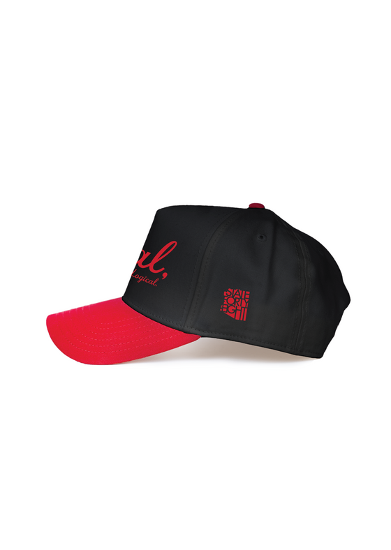 Frame Snapback Hat SFE Loyal | Red & Black - State Forty Eight