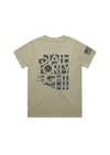 Women's Crew Neck Military Classic | Eucalyptus