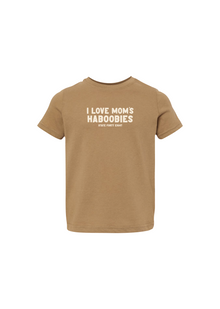  Toddler Crew Neck Mom's Haboobies | Coyote Brown