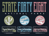 Enamel Pin Pack | National Parks  - State Forty Eight