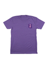 Unisex Crew Neck Northrop Grumman Making Strides | Purple Rush
