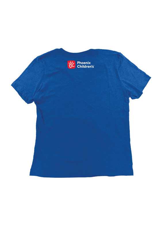 Women’s Relaxed V-Neck Phoenix Children’s Hospital | Royal Blue