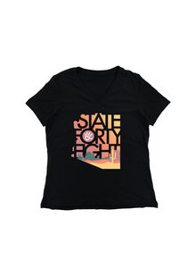  Women's Relaxed V-Neck Phoenix Children's Hospital | Black