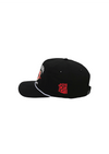 Snapback Rope Hat Phoenix Fire Cancer Awareness | Black & White - State Forty Eight