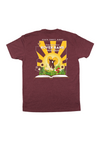 Men's Crew Neck Rover Elementary | Heather Maroon - State Forty Eight