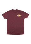 Men's Crew Neck Rover Elementary | Heather Maroon - State Forty Eight