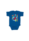 Infant Onesie Scribble | Royal Blue