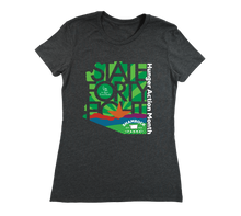 Women's Crew Neck Shamrock Foods x St. Mary's Food Bank | Dark Grey Heather
