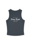 Women's Micro Rib Tank Classic Script | Vintage Navy