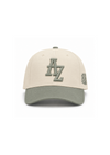 Frame Snapback Hat Heritage Monogram | Natural & Sage