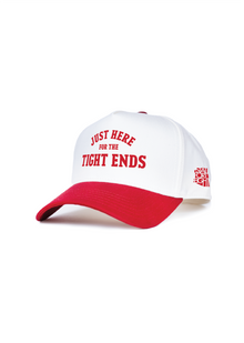  Frame Snapback Hat SFE Tight Ends | Red & White - State Forty Eight