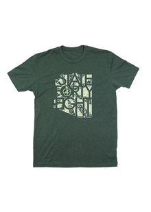  Unisex Crew Neck Treasures 4 Teachers | Heather Forest Green