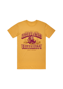  Men’s Crew Neck ASU Desert Sparky | Mustard