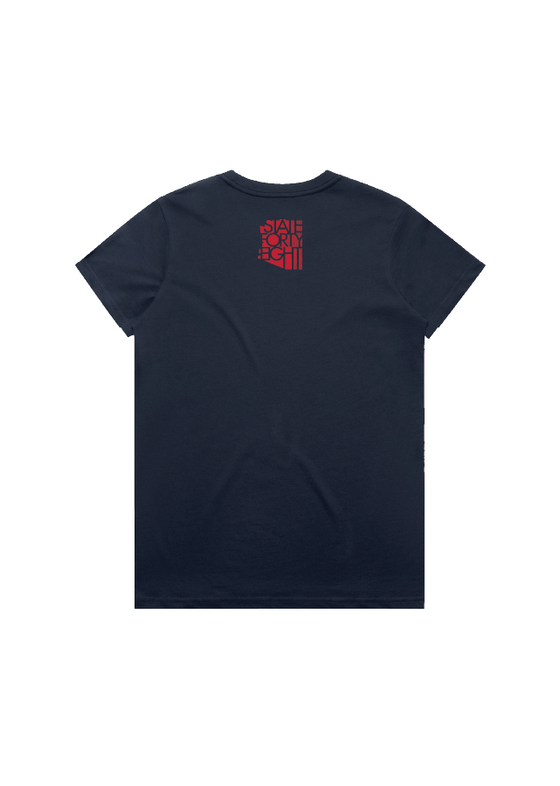 Women's Crew Neck UofA Desert Wilbur | Midnight Blue