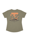 Women's Relaxed Crew Neck WADC July | Olive