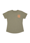 Women's Relaxed Crew Neck WADC July | Olive