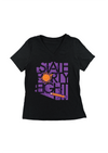 Women's Relaxed V-Neck WADC Giovannie | Black