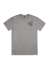 Men's Crew Neck Stone Wash Where The Sun Shines | Grey Stone - State Forty Eight