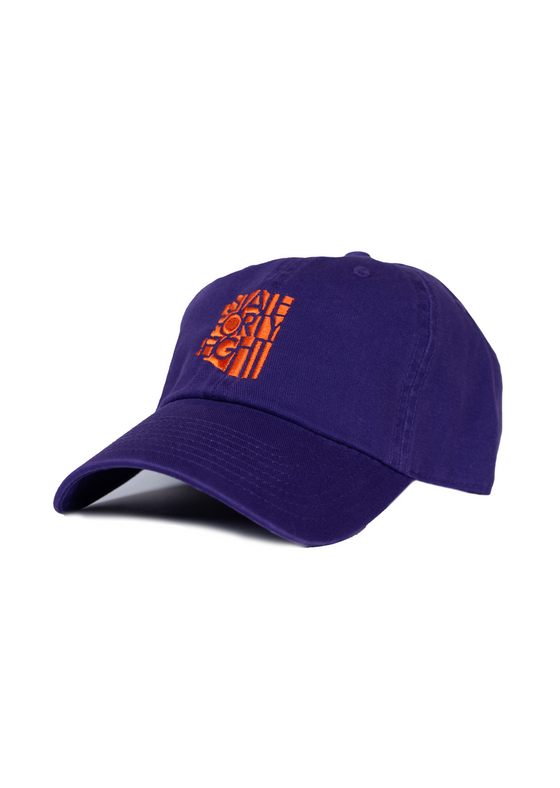 Dad Hat Classic | Purple &amp; Orange