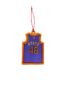  Wood Ornament SFE Jersey | Orange & Purple