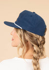 Snapback Rope Hat Miller Lite | Navy & White
