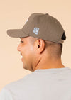 Frame Snapback Hat Miller Lite | Walnut