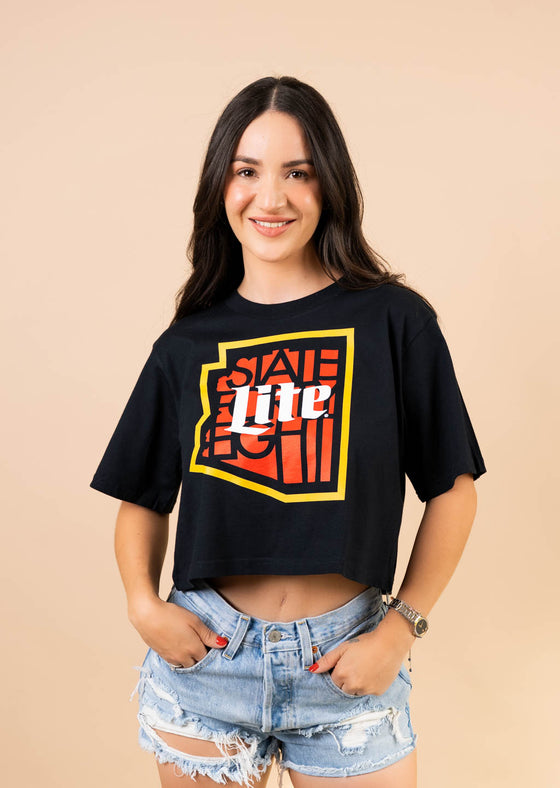 Women's Crop Top Miller Lite | Navy
