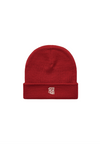 Cuff Beanie Classic | Cardinal Red & Cream