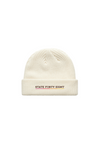 Cable Beanie Sunset State | Ecru