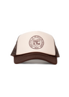 Snapback Trucker Hat AZ Seal | Brown & Cream - State Forty Eight
