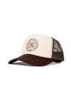 Snapback Trucker Hat AZ Seal | Brown & Cream - State Forty Eight