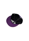 Snapback Hat Almighty Sun Day Snake Tooth | Cream & Black - State Forty Eight