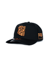 Frame Snapback Hat Classic | Black & Copper - State Forty Eight