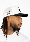 Snapback Hat Cactus Crush | White & Black