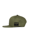 Snapback Hat Classic | Military Green & Black