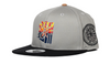 Snapback Hat SFE Flag | Grey & Black