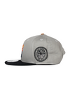 Snapback Hat SFE Flag | Grey & Black