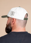 Snapback Hat Support Local | Natural & Army - State Forty Eight