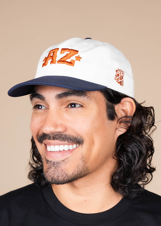 Snapback Hat Western AZ | Natural & Midnight