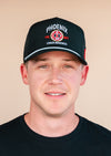 Snapback Rope Hat Phoenix Fire Cancer Awareness | Black & White - State Forty Eight
