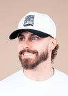 Frame Snapback Hat ABOMB Chevy | Natural & Black