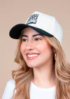 Frame Snapback Hat ABOMB Chevy | Natural & Black