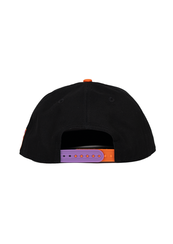 Snapback Hat Classic | Black, Orange & Purple - State Forty Eight