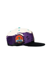 Snapback Hat Almighty Sun Day Splash | Cream & Black - State Forty Eight
