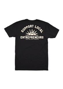  Men’s Crew Neck Support Local Entrepreneurs | Black