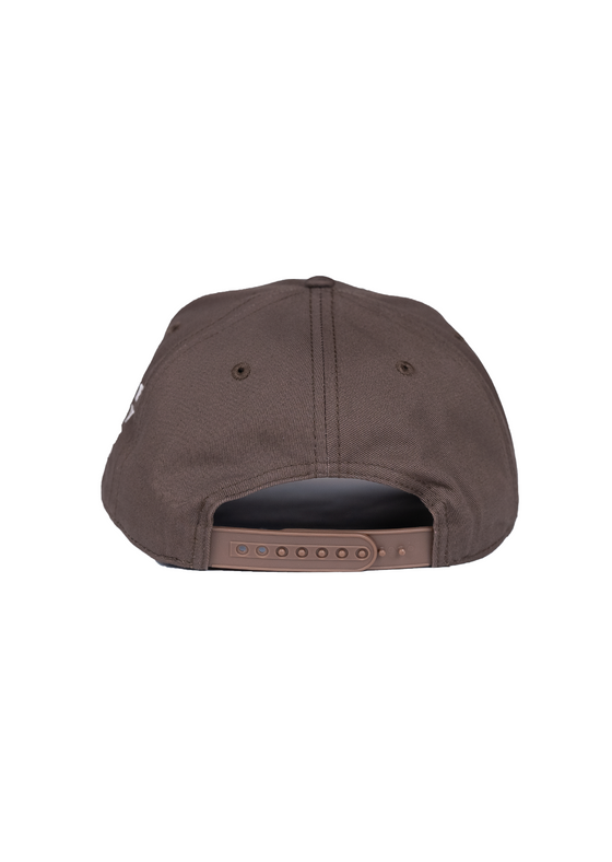 Frame Snapback Hat Support Local Entrepreneurs| Walnut & Cream