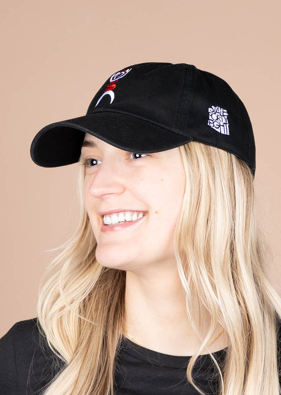 Dad Hat Sutton's Wish | Black - State Forty Eight