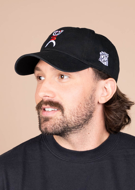 Dad Hat Sutton's Wish | Black - State Forty Eight