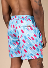 Men's Mesh Shorts Sweet Freedom | Red, White, & Blue