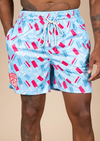 Men's Mesh Shorts Sweet Freedom | Red, White, & Blue